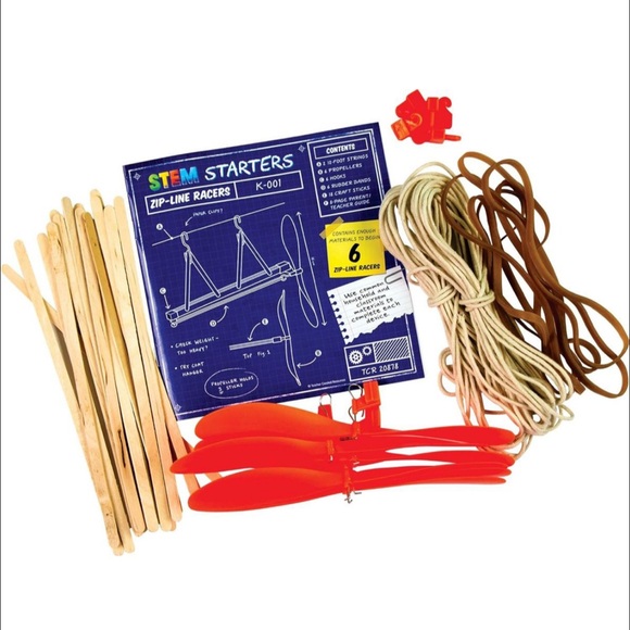 STARTER Other - Teacher Created Resources STEM Starters Zip-Line Racers • NWT‎ • TCR20878